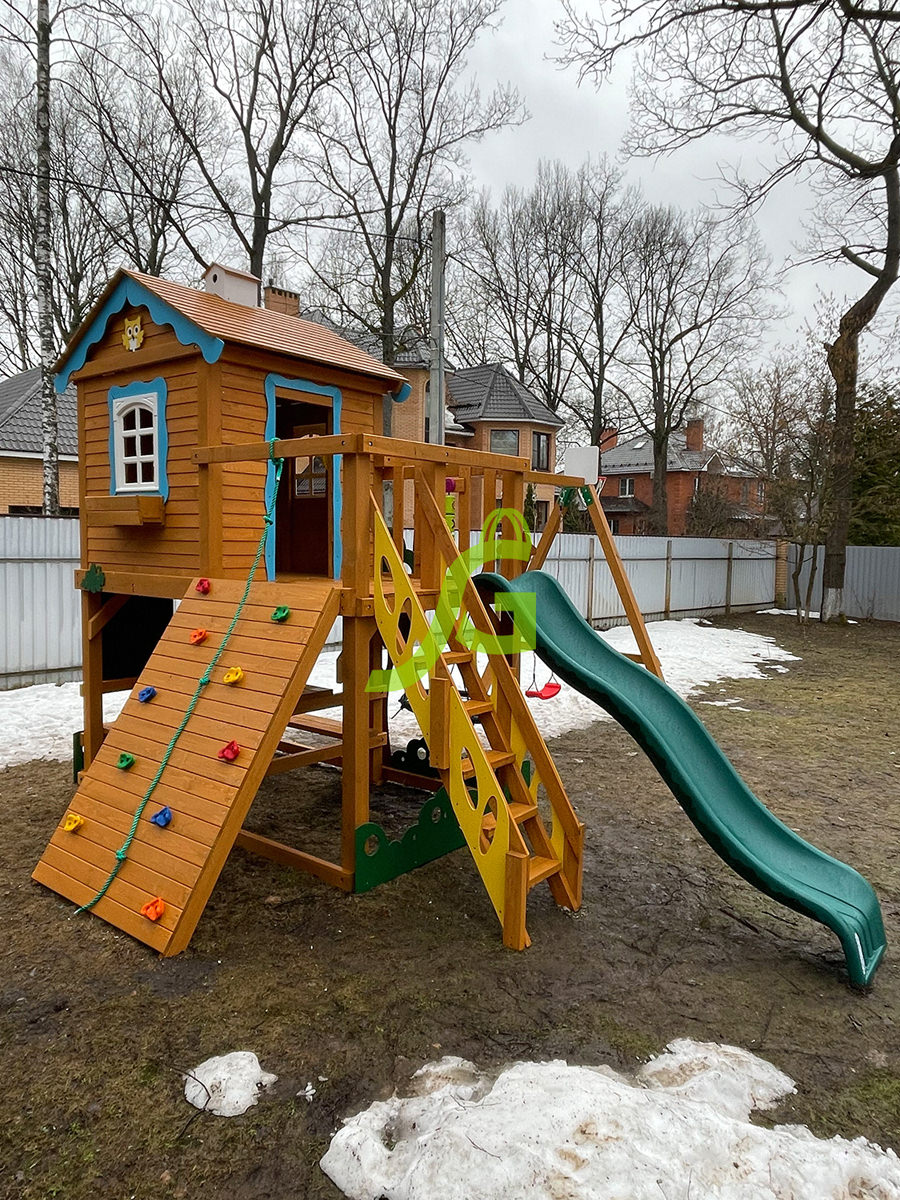 Детская площадка IgraGrad Домик 2 Совёнок Детская площадка IgraGrad Домик 2 Совёнок