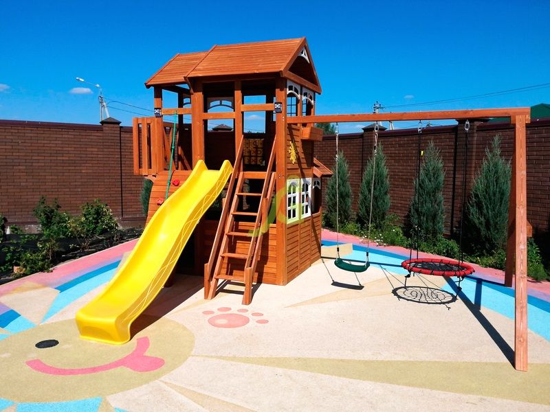 Детская площадка IgraGrad Клубный домик 3 Luxe Детская площадка IgraGrad Клубный домик 3 Luxe