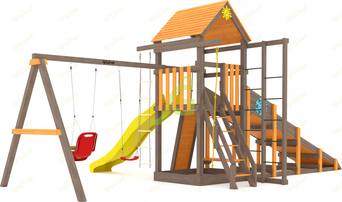 Всесезонная площадка IgraGrad С Fort с сеткой SF1 Всесезонная площадка IgraGrad С Fort с сеткой SF1