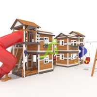 Детская площадка IgraGrad Великан 2 (Домик) мод.1