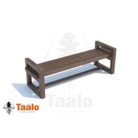 Серия Q модель 1 – столик с лавочками 2000х1500х850мм.