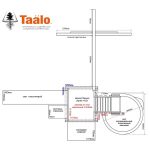 Серия А6 модель 1, детская игровая – спортивная конструкция