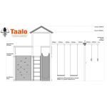 Серия В4 модель 1, детская игровая – спортивная конструкция