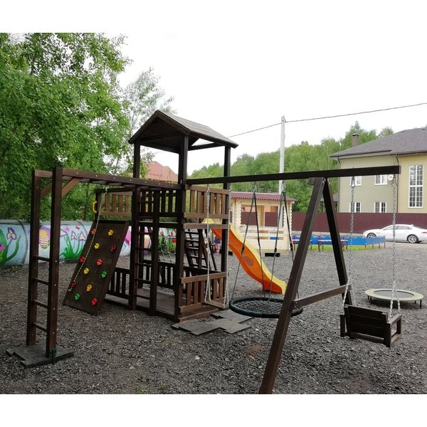 Серия В4 модель 3, детская игровая – спортивная конструкция Серия В4 модель 3, детская игровая – спортивная конструкция