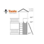 Серия В1 модель 4, детская игровая – спортивная конструкция