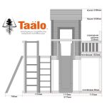 Серия C модель 2, детская игровая конструкция (конструктор)