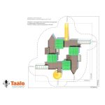 Серия M модель 1 – детская игровая конструкция (конструктор)