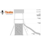 Серия В1 модель 2, детская игровая – спортивная конструкция