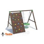 Серия Sh1 модель 1- детская спортивная конструкция для частных владений