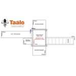 Серия А1 модель 3, детская игровая – спортивная конструкция