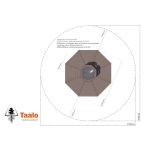 Серия Q модель 2 – скамья вокруг дерева