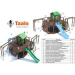 Серия K модель 1 – детская игровая конструкция (конструктор)