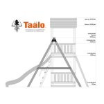 Серия В4 модель 1, детская игровая – спортивная конструкция