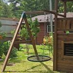 Серия ZO модель 5 – сидение качели гнездо OVAL (элемент качелей для частных владений)