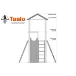 Серия А1 модель 1, детская игровая – спортивная конструкция