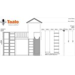 Серия C1 модель 1, детская игровая – спортивная конструкция