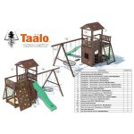 Серия В4 модель 5, детская игровая – спортивная конструкция