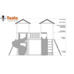 Серия D1 модель 4, детская игровая – спортивная конструкция