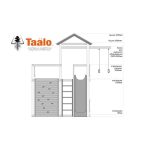 Серия В1 модель 3, детская игровая – спортивная конструкция