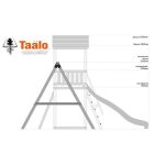 Серия А3 модель 1, детская игровая – спортивная конструкция