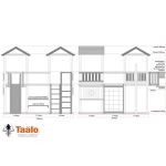 Серия H модель 1 – детская игровая конструкция (конструктор)