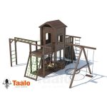 Серия C2 модель 3, детская игровая – спортивная конструкция