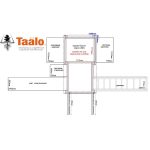 Серия В1 модель 3, детская игровая – спортивная конструкция