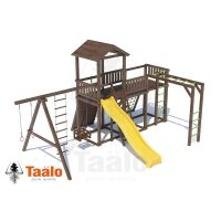 Серия C2 модель 1, детская игровая – спортивная конструкция