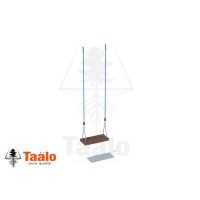 Серия ТО модель 1 – сидение качели деревянное на цепях