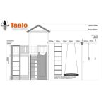 Серия C3 модель 1, детская игровая – спортивная конструкция