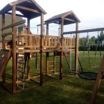 Серия D1 модель 1, детская игровая – спортивная конструкция