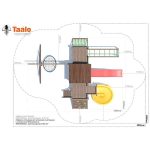 Серия C2 модель 5, детская игровая – спортивная конструкция