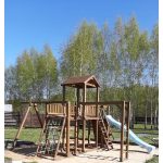 Серия C2 модель 1, детская игровая – спортивная конструкция