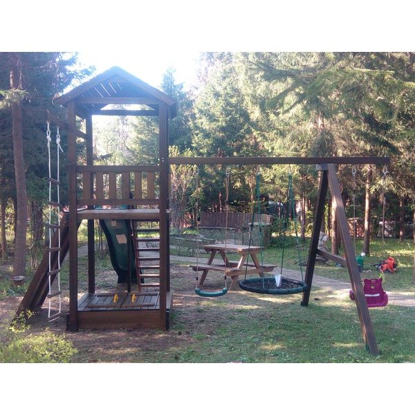 Серия А2 модель 2, детская игровая – спортивная конструкция Серия А2 модель 2, детская игровая – спортивная конструкция