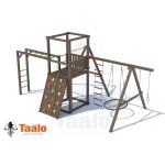 Серия А2 модель 1, детская игровая – спортивная конструкция