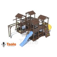 Серия C1 модель 2, детская игровая – спортивная конструкция