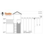 Серия В2 модель 1, детская игровая – спортивная конструкция