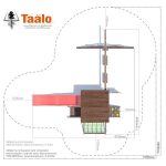 Серия А3 модель 1, детская игровая – спортивная конструкция