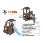 Серия В1 модель 3, детская игровая – спортивная конструкция