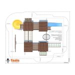 Серия J1 модель 1, детская игровая – спортивная конструкция