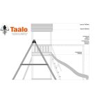 Серия C1 модель 1, детская игровая – спортивная конструкция