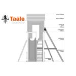 Серия В5 модель 2, детская игровая – спортивная конструкция