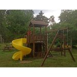 Серия C1 модель 2, детская игровая – спортивная конструкция