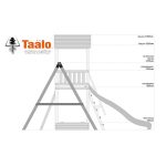 Серия А3 модель 2, детская игровая – спортивная конструкция