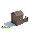 Серия N модель 4 – БЕСЕДКА (закрытая) с верандой