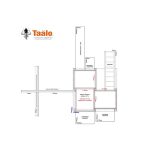 Серия C3 модель 1, детская игровая – спортивная конструкция