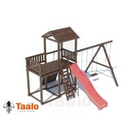 Серия В1 модель 4, детская игровая – спортивная конструкция