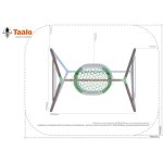 Серия O модель 3 – качели с сидением гнездо «OVAL PRO»