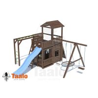 Серия C3 модель 2, детская игровая – спортивная конструкция