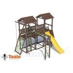 Серия D1 модель 1, детская игровая – спортивная конструкция